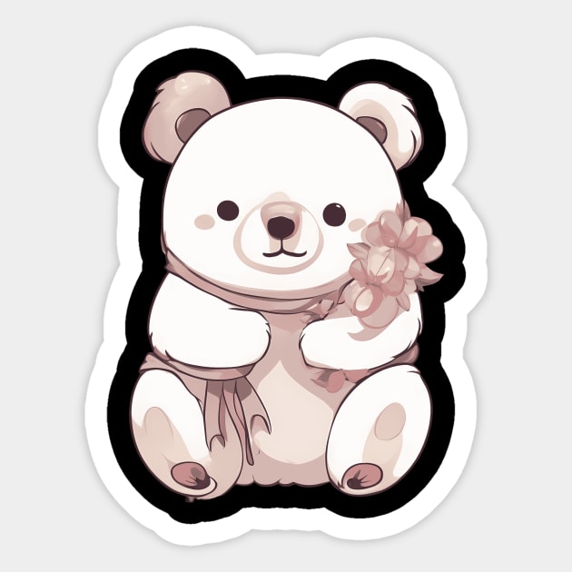 Baby Teddy Bear Sticker by animegirlnft